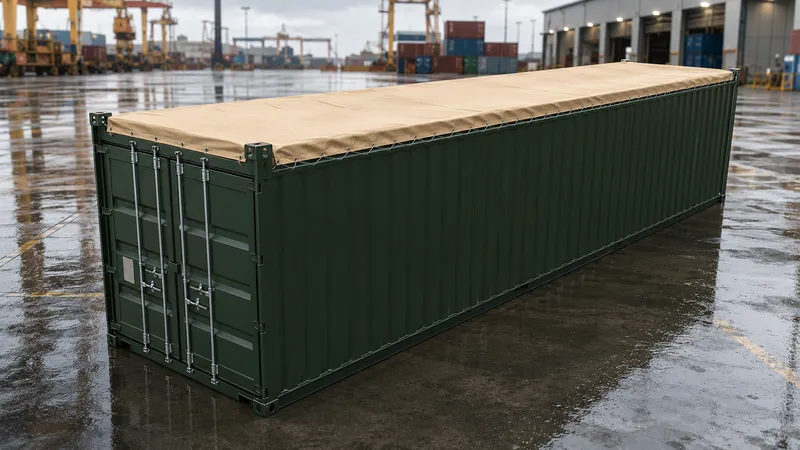 40' Open Top Konteyner ürün görseli