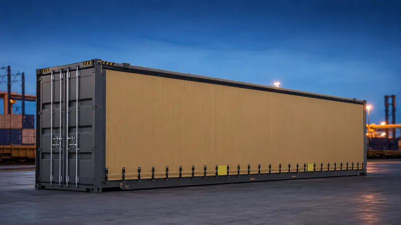 45 HC Curtain Side Konteyner ürün görseli